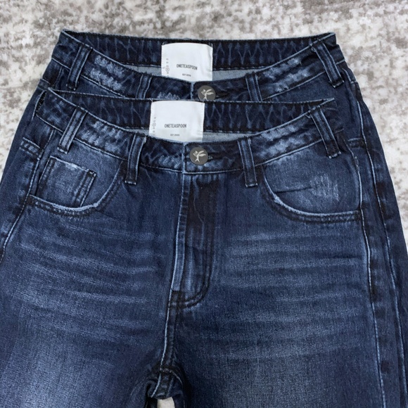 NWOT One Teaspoon LONE STAR FREEBIRDS HIGH WAIST - Picture 2 of 8